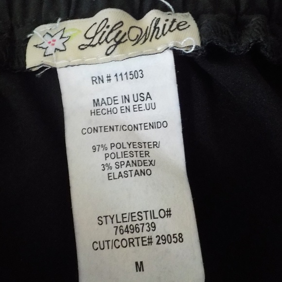 BLACK ZIP POCKET PANTS - Picture 10 of 11